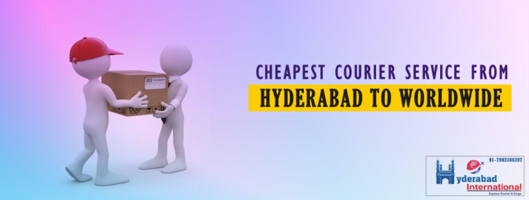 Cheapest Courier Service from Hyderabad to worldwide